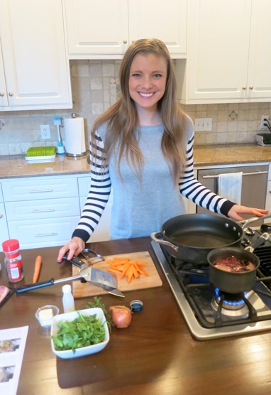 Cooking with Blue Apron