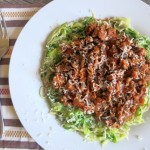 Crock Pot Turkey and Mushroom Bolognese Sauce