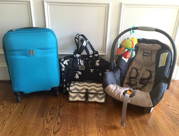 american airlines car seat and stroller