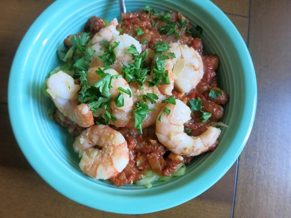 Shrimp Zoodles
