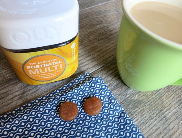 coffee and postnatal vitamins