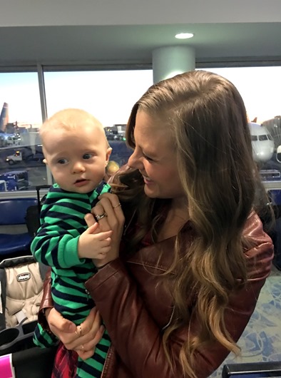 traveling with a baby