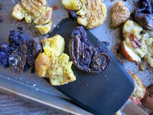 Easy and Healthy Smashed Potatoes