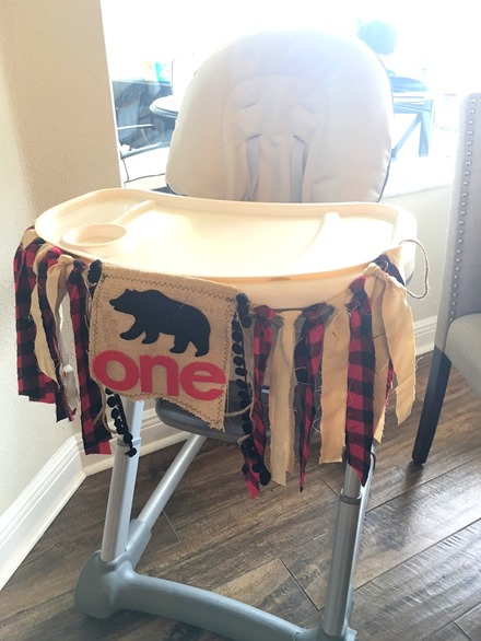 First Birthday Highchair