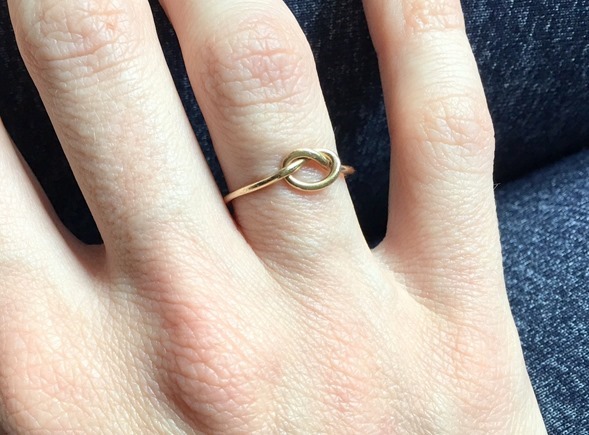 Gold Knot Ring