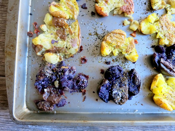 Italian Smashed Potatoes Recipe