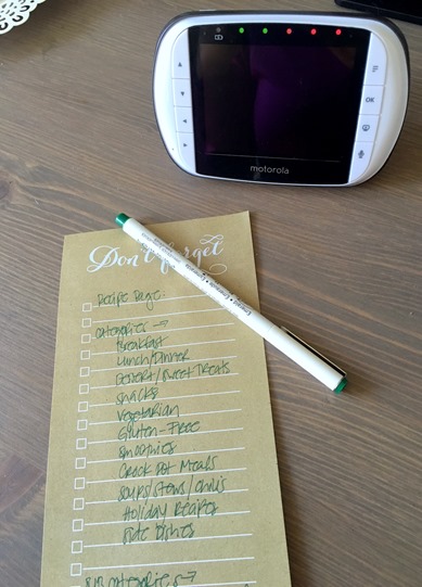 Recipe Page Categories