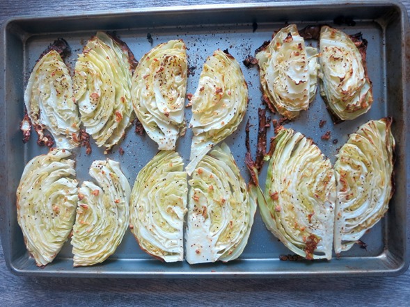 Simple Roasted Cabbage