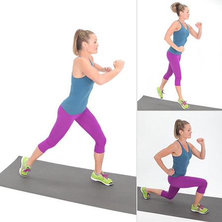 jumping lunges