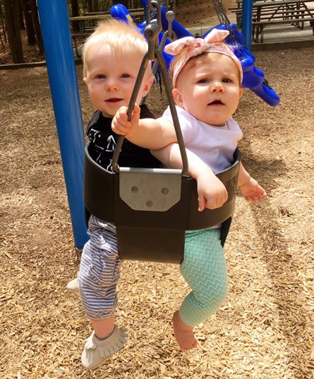 Babies in Swings