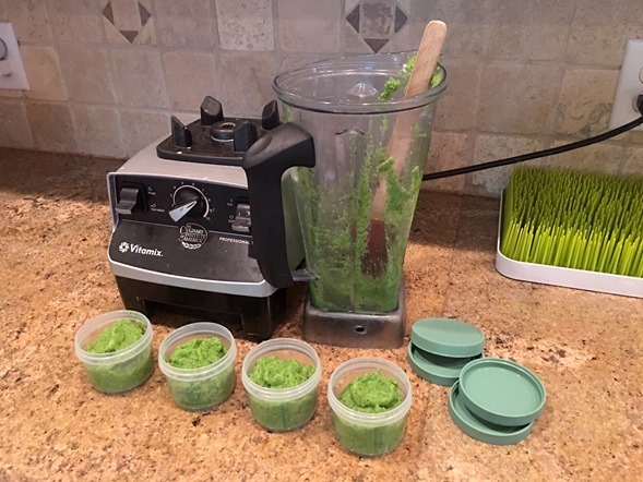 Broccoli Banana Homemade Babyfood