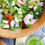 Chopped Salad with Shrimp and Avocado Chopped Salad with Shrimp and Avocado