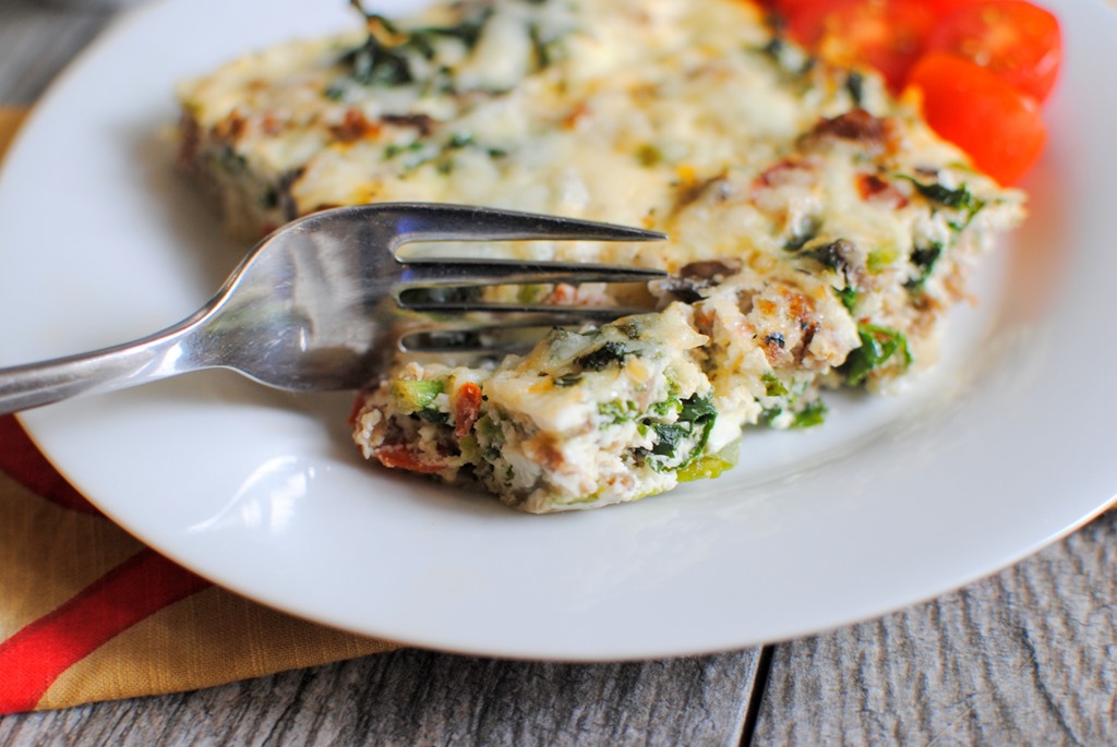 Egg White Pizza Bake Recipe