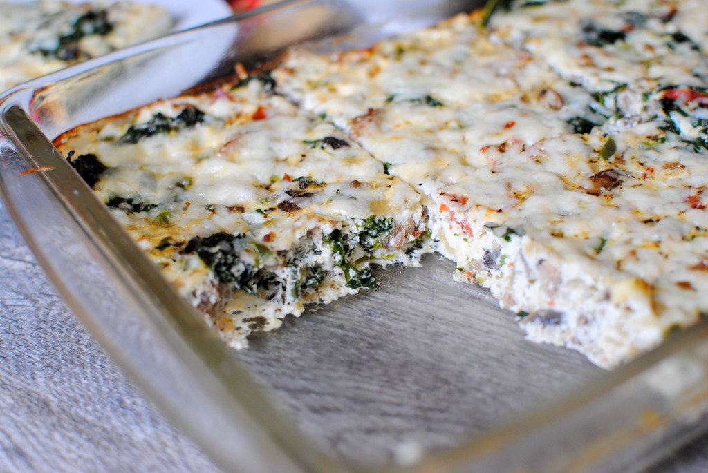 Egg White Pizza Bake Recipe