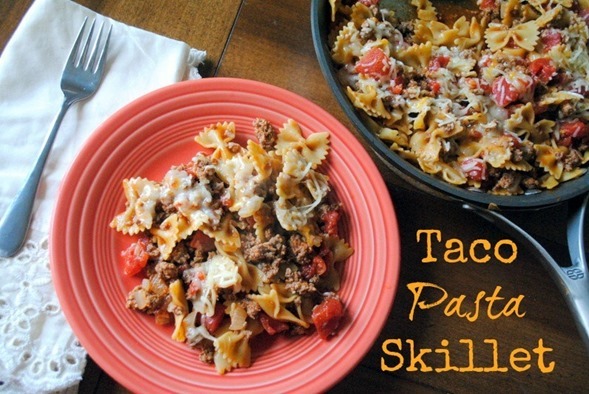 Taco Pasta Skillet