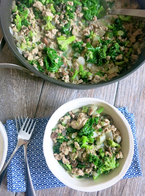 Turkey and Kale Skillet Recipe