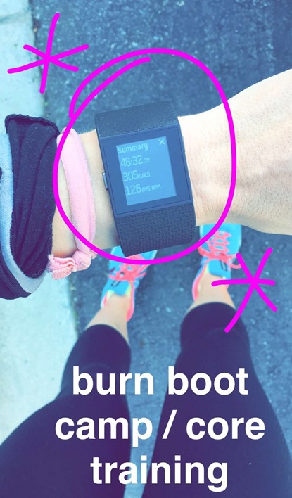 burn boot camp calories