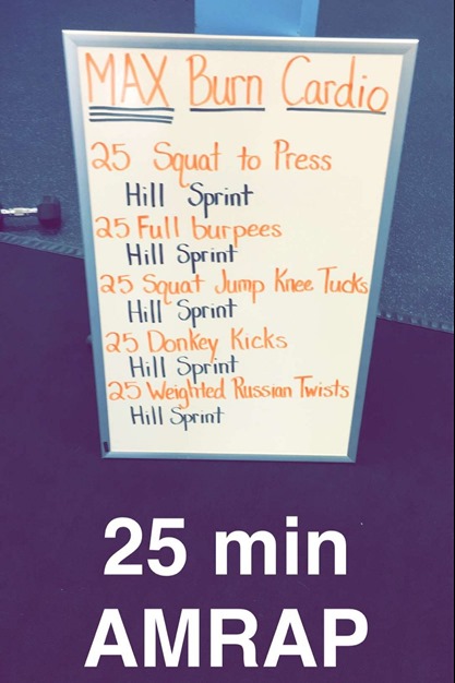Burn Boot Camp Cardio Workout