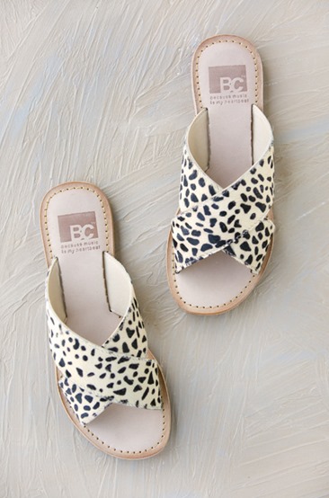 Cheetah Sandal