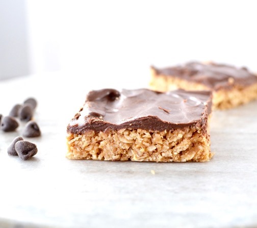 Chocoalte Peanut Butter Coconut Bars