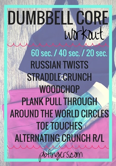 Dumbbell CORE Workout