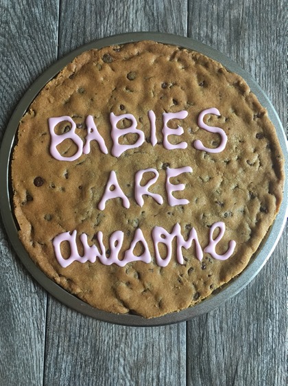 Homemade Cookie Cake
