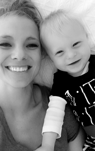 Julie and Chase 9 months