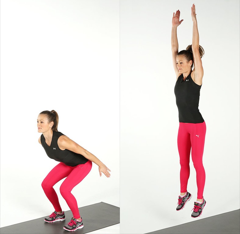 Squat jacks workout clearance