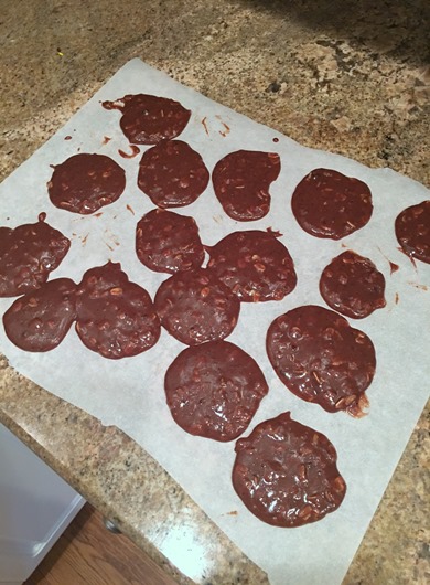Microwave No Bake Chocolate Peanut Butter Cookies