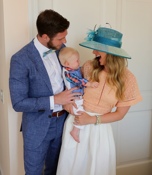 Mom Dad Baby Kentucky Derby