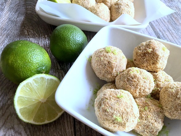 NO BAKE Key Lime Pie Bites Recipe