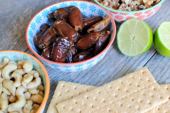 No Bake Key Lime Pie Bar Ingredients