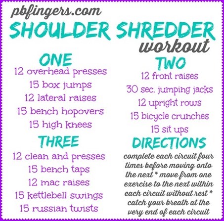 Shoulder Shredder Workout