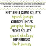 Plyometric Leg Workout