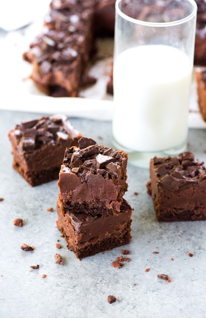 Triple Chocolate Mocha Brownies
