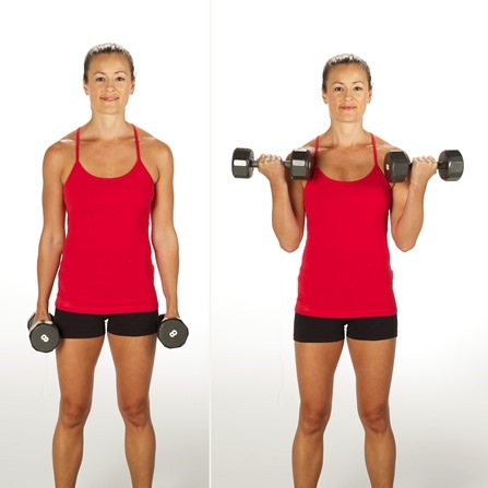bicep curls