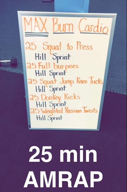Burn Boot Camp Cardio Workout