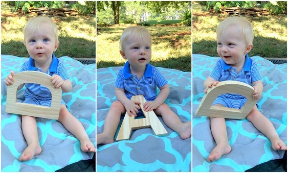 D-A-D Father's Day Photo Idea