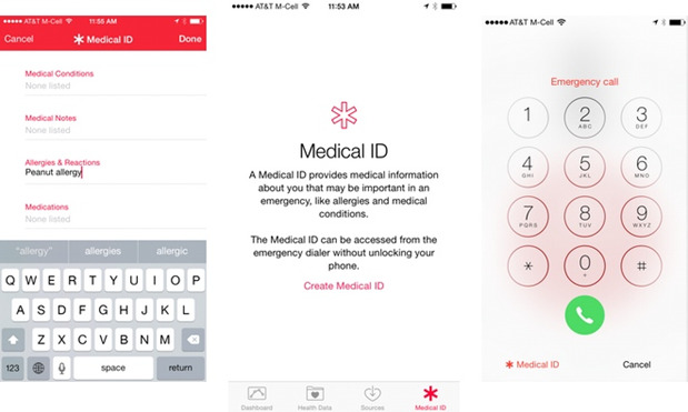 Emergency Medical Info iPhone