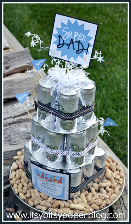 Fathers Day Beer Can Cake.jpg Peanut Butter Fingers