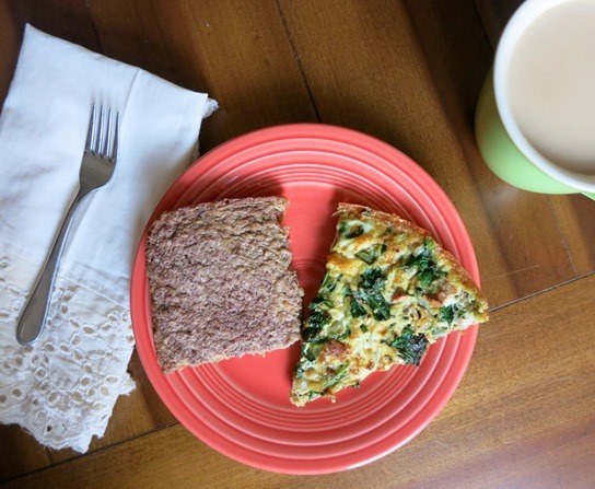 Frittata Baked Steel Cut Oatmeal