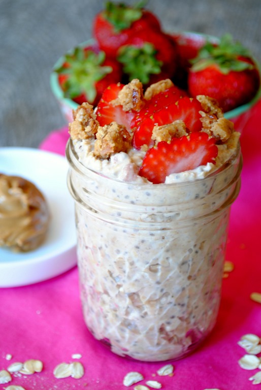 PB&J Overnight Oats (Gluten-Free)