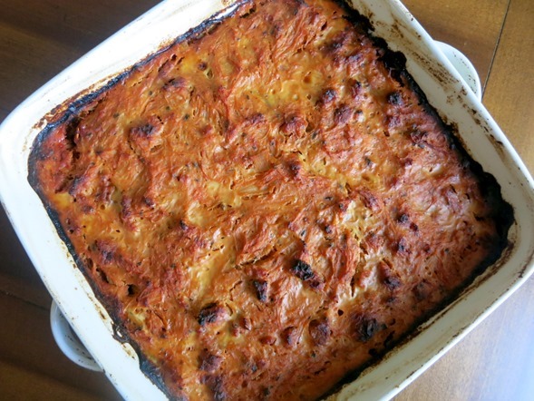 PaleOMG spaghetti pie
