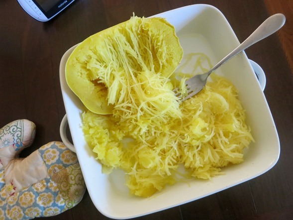 microwave spaghetti squash