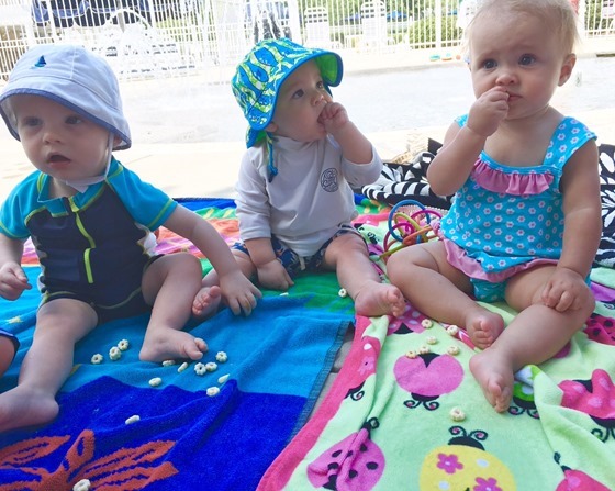 Baby Pool Play Date