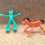 Gumby and Pokey Figurines Gumby and Pokey Figurines