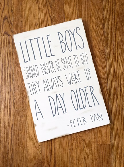 Little Boys Should Never Be Sent To Bed