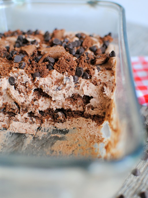 No Bake Gluten Free Double Chocolate Icebox Cake