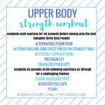 Upper Body Strength Workout