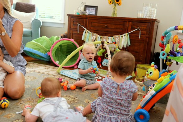 Chase Playing with Toys